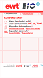 Mobile Screenshot of ewt-eio.de