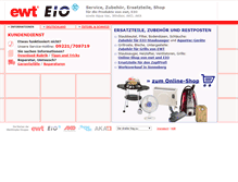 Tablet Screenshot of ewt-eio.de